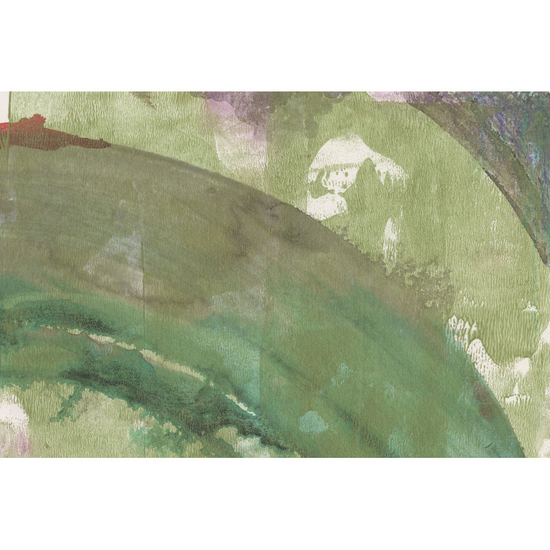 Serene Green II - Wrapped Canvas Print, 30cm H x 46cm W