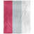 Rouge / argent / blanc