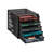 Mind Reader File Storage Drawers, Desk Organizer, Multi-Purpose, Crafts, Metal, 11"L x 14"W x 11"H-38407710
