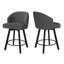 Ensemble de 2 tabourets de bar Elyana-65747974