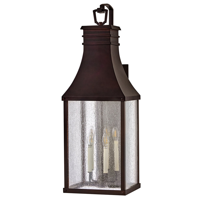 Hinkley Beacon Hill Outdoor Wall Mount, Blackened Copper