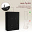 Modern 3 Door 4 Drawer Wardrobe with Hanging Space for Bedroom Storage & Organisation-402978158