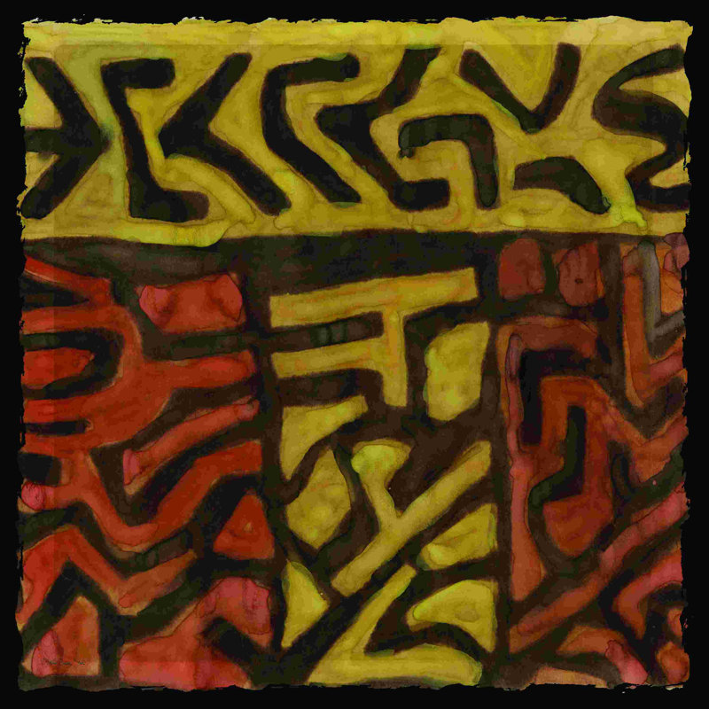 " Kuba 2 ", 36" H x 36" W  