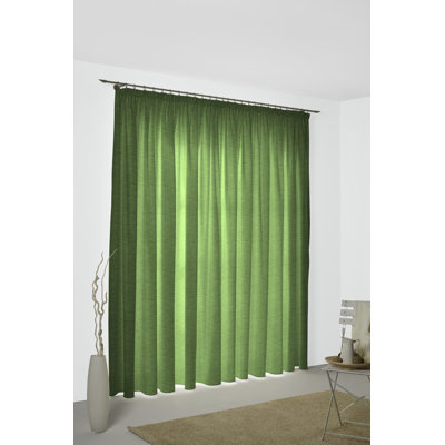 Polyacrylic Opaque Pinch Pleat Curtain Panel