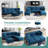 Emmett Upholstered U-Shaped Sectional Reversible-430699244
