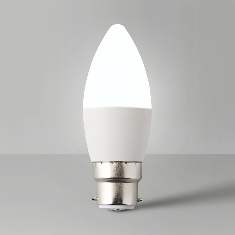 4W B22 LED Light Bulb, Warm White