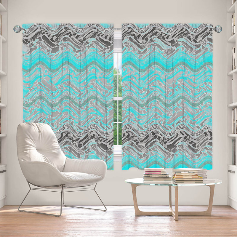 Gopinath Room Darkening Curtain, 56" W x 78" L