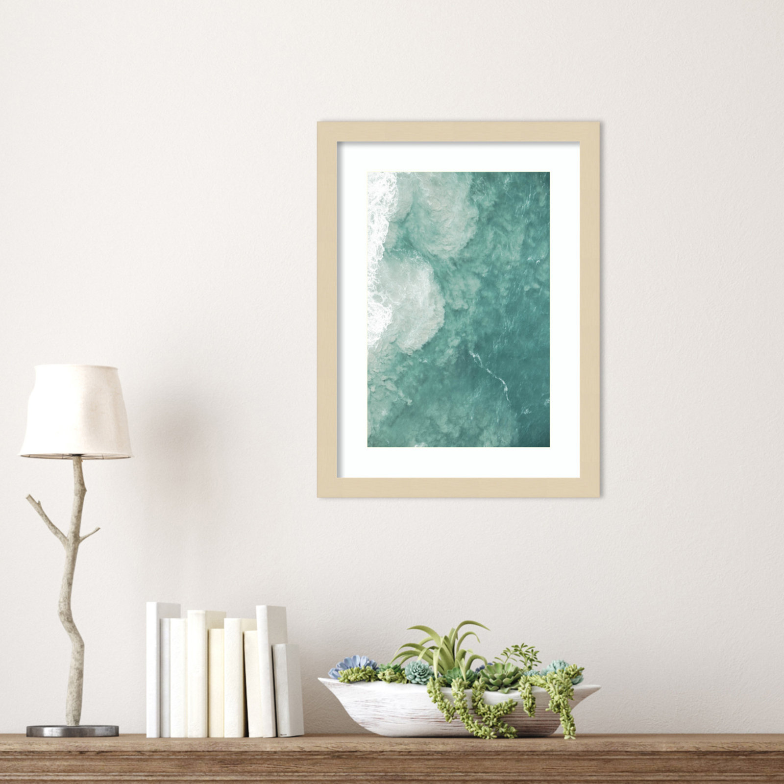 Daisey "Oceano" Print by Shot by Clint, Brown, 17" H x 13" W