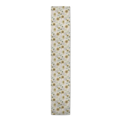 Rectangular Floral Table Runner