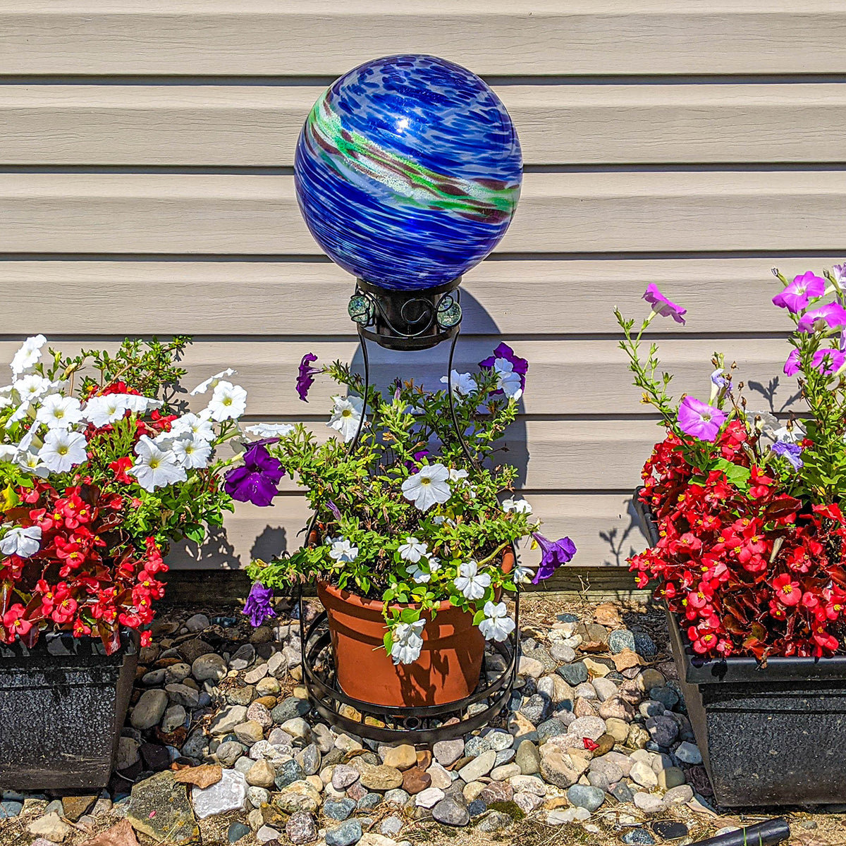 Echo Valley Newport Globe Gazing Ball Stand | Wayfair, image size:1200x1200