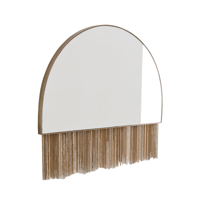 Ozzy Half-circle Iron Mirror
