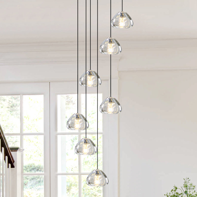 Luminaire suspendu Dalaysia, Noir