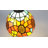 Sunflower Stained Glass Table Lamp Bronze Resin Base Desk Lamp For Living Room Bedroom