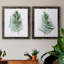«Sage Frond I», ensemble de 2 peintures sur toile encadrées-1281412206-1281412208