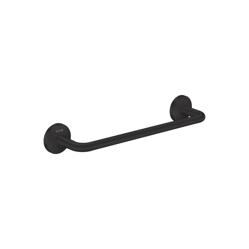 Universal Circular Towel Bar, Matte Black