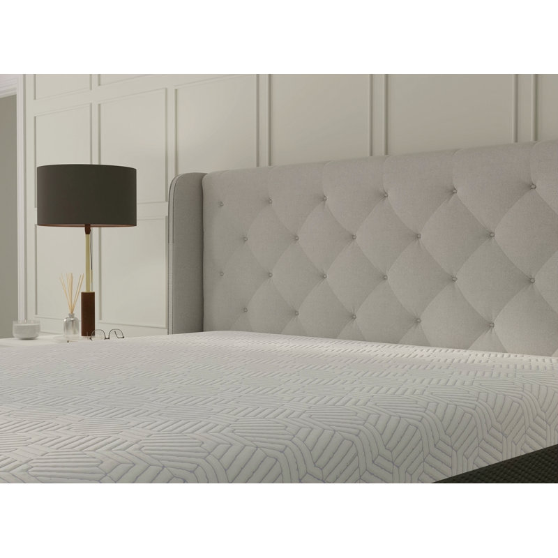 Grand matelas moelleux de 12 po avec tissu rafraîchissant à changement de phase