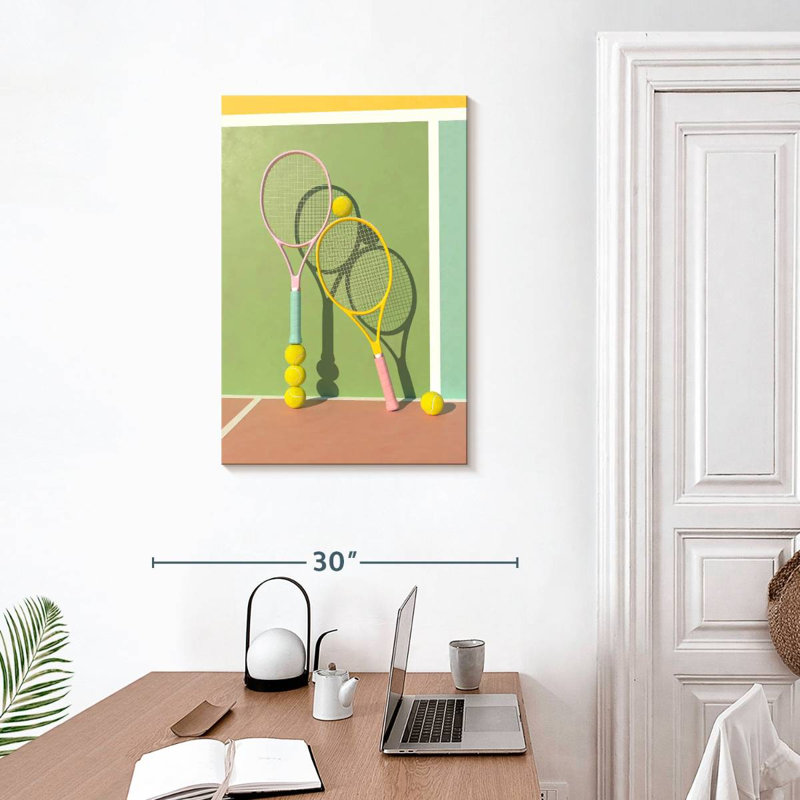 Raquettes de tennis Sireci, H 30 po x l 20 po