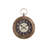18" Round Wall Clock, Antique Brown | Gift Idea