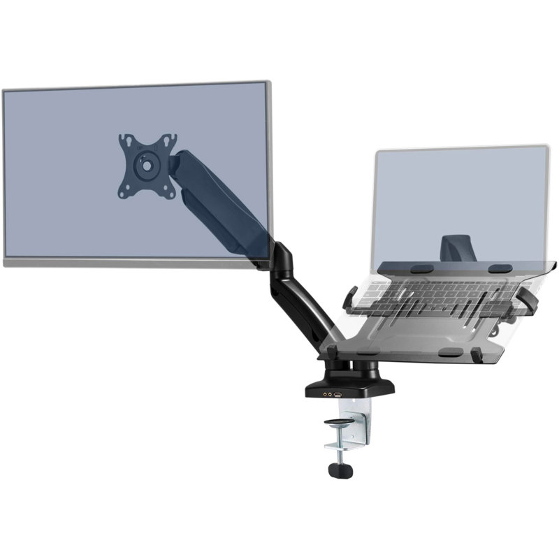 Lorell Multi-Screen Pole Mount