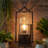 Outdoor Wall Light, 17" Modern Industrial Wall Sconce with Clear Glass,  Matte Black Exterior Wall Lantern for Porch, Patio, Garage & Front Door,  IP65 Waterproof