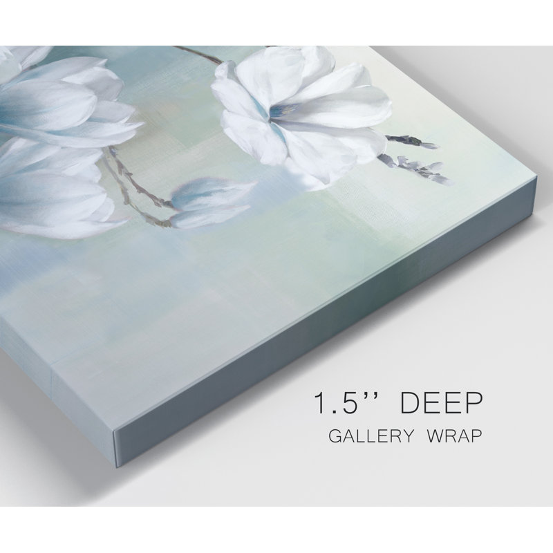 «Aracelis Spring Magnolias», reproduction sur toile tendue, H 36 po x l 24 po x P 1 po