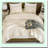 Boho Chic California Dream Comforter Set - Cream Tufted Bedding Collection - Oversized Lightweight Down Alternative Bed Set with Pillowcases