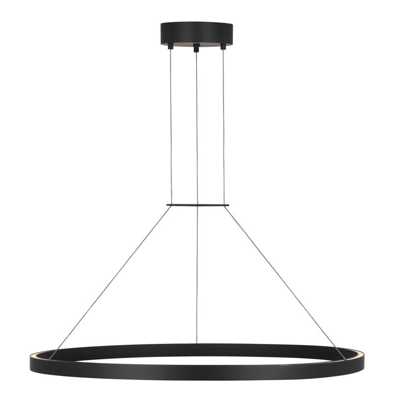 Fiama 36 Suspension, Matte Black