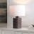 Clay 21.75 Inch Resin Table Lamp