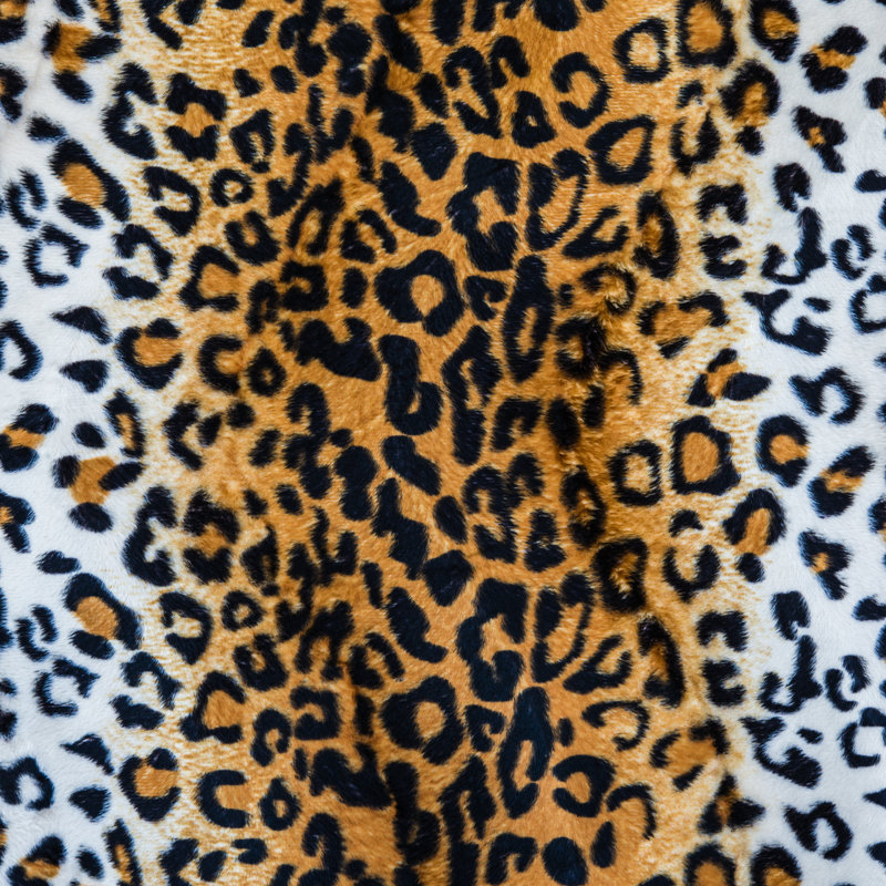 Texture ellivia de cuir léopard, H 30 po x l 30 po