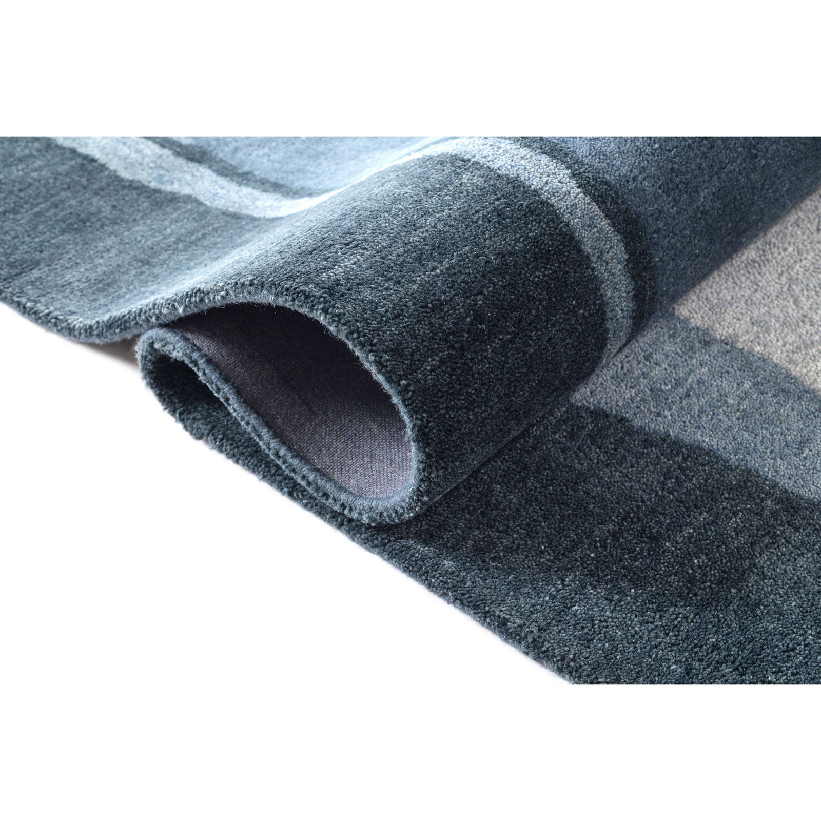Hand-Tufted Abstract Wool Rug, Rectangle 3' x 5'