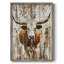 ANIMALS Series DIX, reproduction encadrée - bois massif-432453363