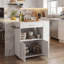 Wood Kitchen Cart-1523357273