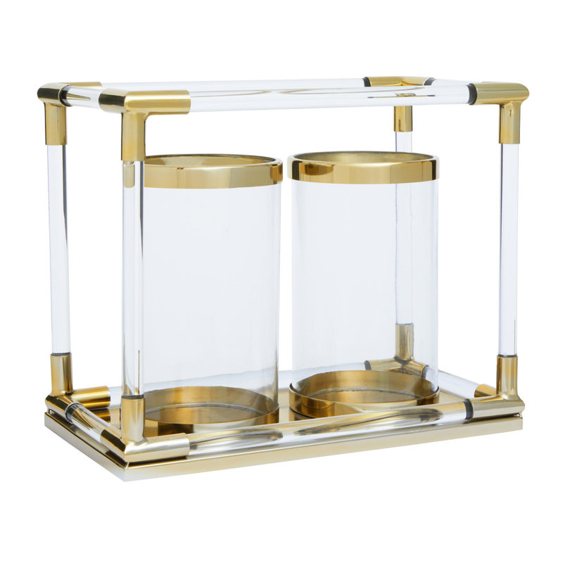 Ann Glass Tabletop Lantern