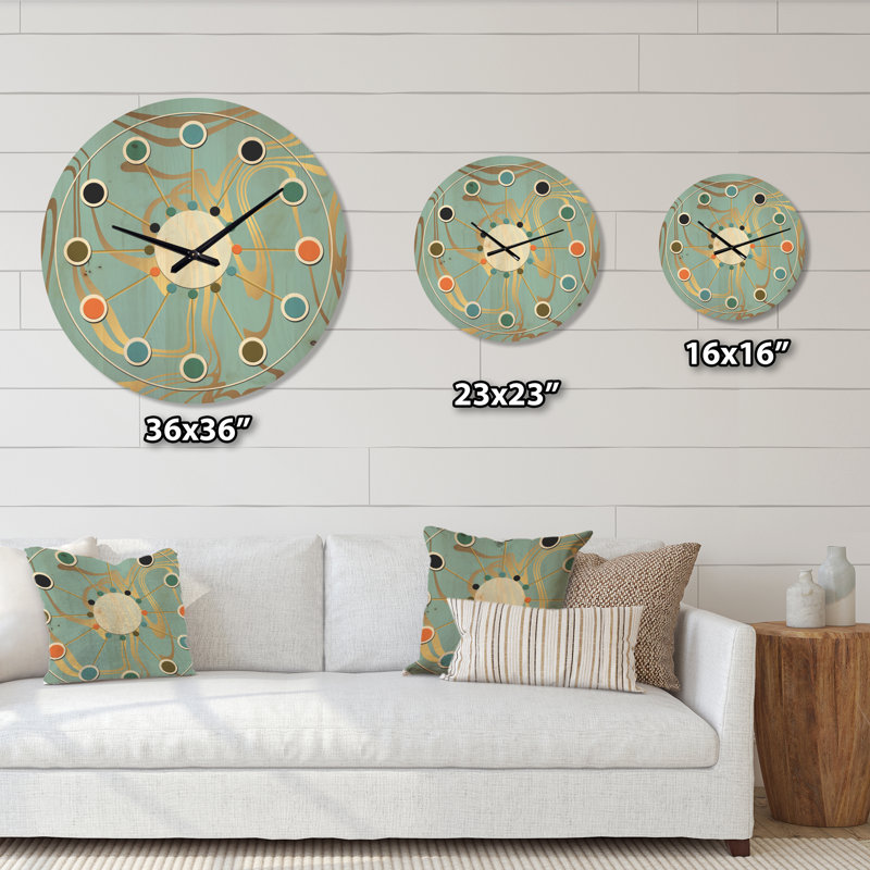 Horloge murale Marble Design I, Petit
