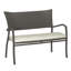 Banc tissé Skye - Gris ardoise-24021464-24021485-70236886