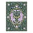 Fawnwood Vintage Leopard Botanical Area Rug, Green & Purple Floral Animal Print Rug, Machine Washable Non-Slip Rug for Living Room Bedroom-2038346421