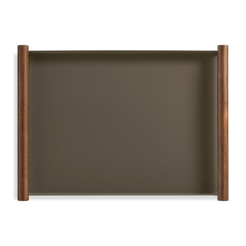 Estate Decorative Tray, Dark Olive/Acacia