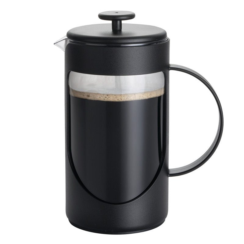 BonJour Ami-Matin French Press Coffee Maker, 3 Cup, Black