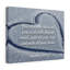 All Thy Heart Matthew 22:37 - Wrapped Canvas Print-1996231623