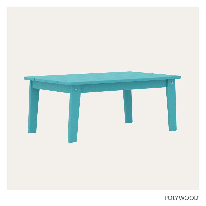 POLYWOOD x Sol 72 Coffee Table, Aruba