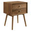 Table de chevet moderne en bois Ember-370933941