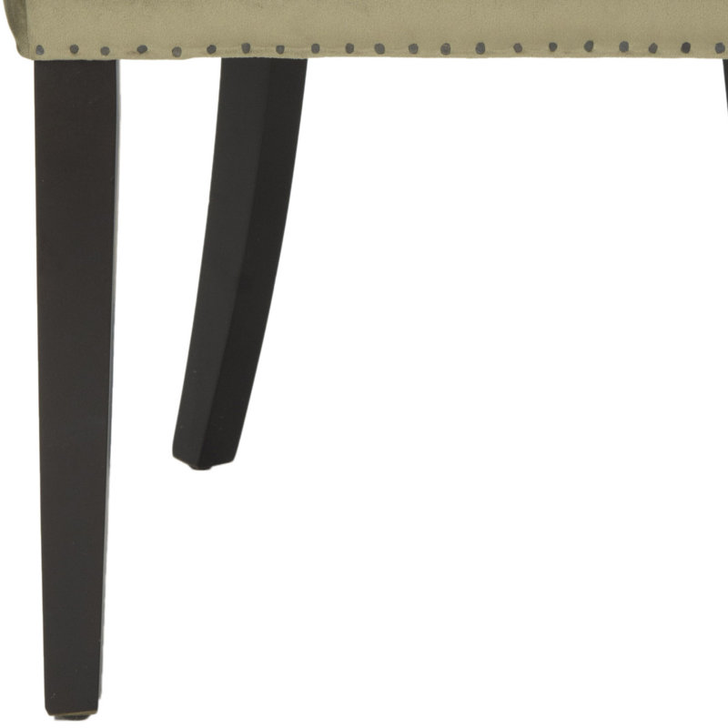 Gallager 19.5'' H Upholstered Parsons Chair, Evergreen Velvet, 2