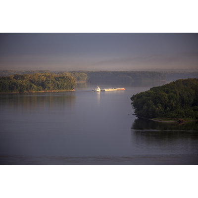 Mississippi River by CarbonBrain - Wrapped Canvas Print
