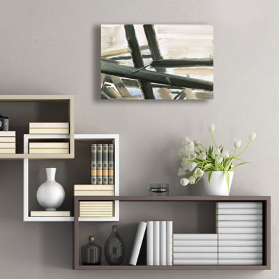 «Neutral Abstract» par James Wiens, art mural en verre acrylique