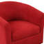 66 cm Wide Modern Barrel Chair with Upholstered Ottoman-1217936759