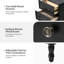 Table de bout à 2 tiroirs avec station de charge et assemblage simple Lucious-1514261440