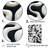 " Black White Labyrinth Pattern I "-95892724-95892725