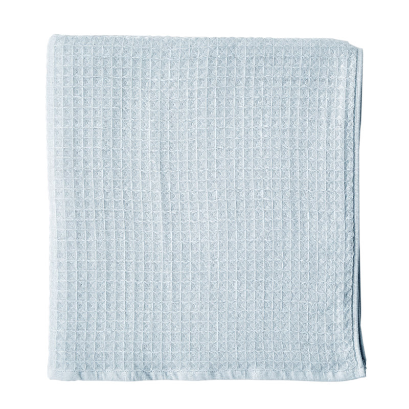 Serviette de bain 100% coton Waffle Twist, Océan, Bath Towel - 1 Pack