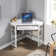 Corner Metal Base Computer Desk