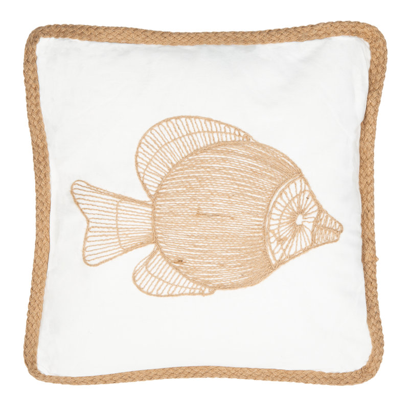 Nilam Fish Throw Pillow